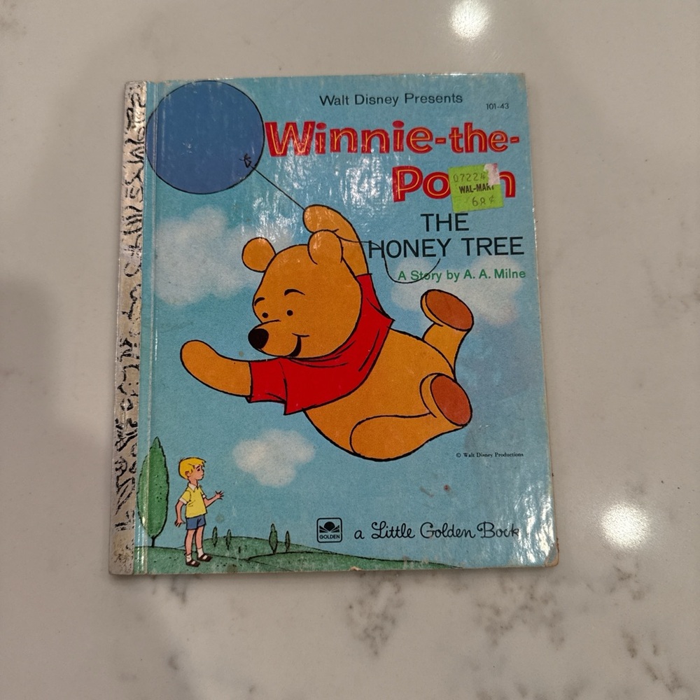 Disney Winnie-the-Pooh Book - Blue and Red